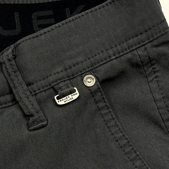 Projek Raw Remi Bungee Fashion Chino Pants Mens Size 32 Gray Rayon Blend - Picture 5 of 16
